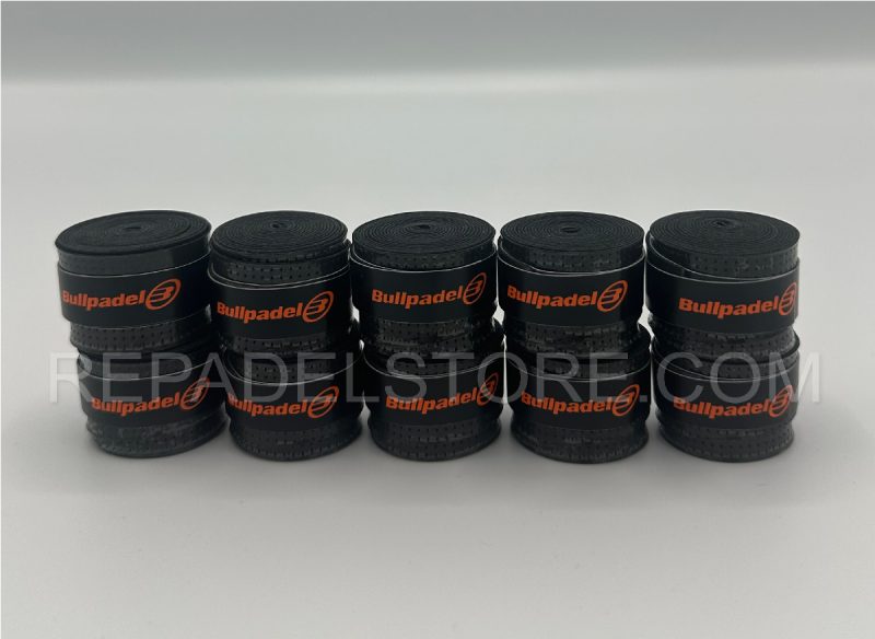 Bullpadel Overgrip Zwart (10 Stuks)