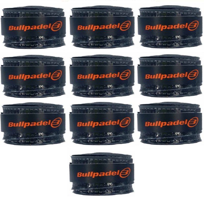 Bullpadel Overgrip Zwart (10 Stuks) - Afbeelding 3