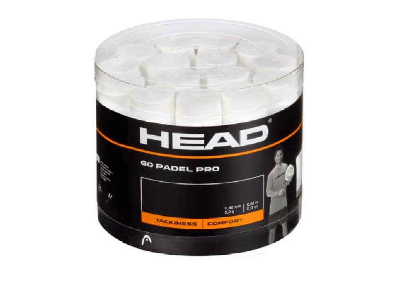 Head Padel Pro Overgrip Wit (60 Stuks)