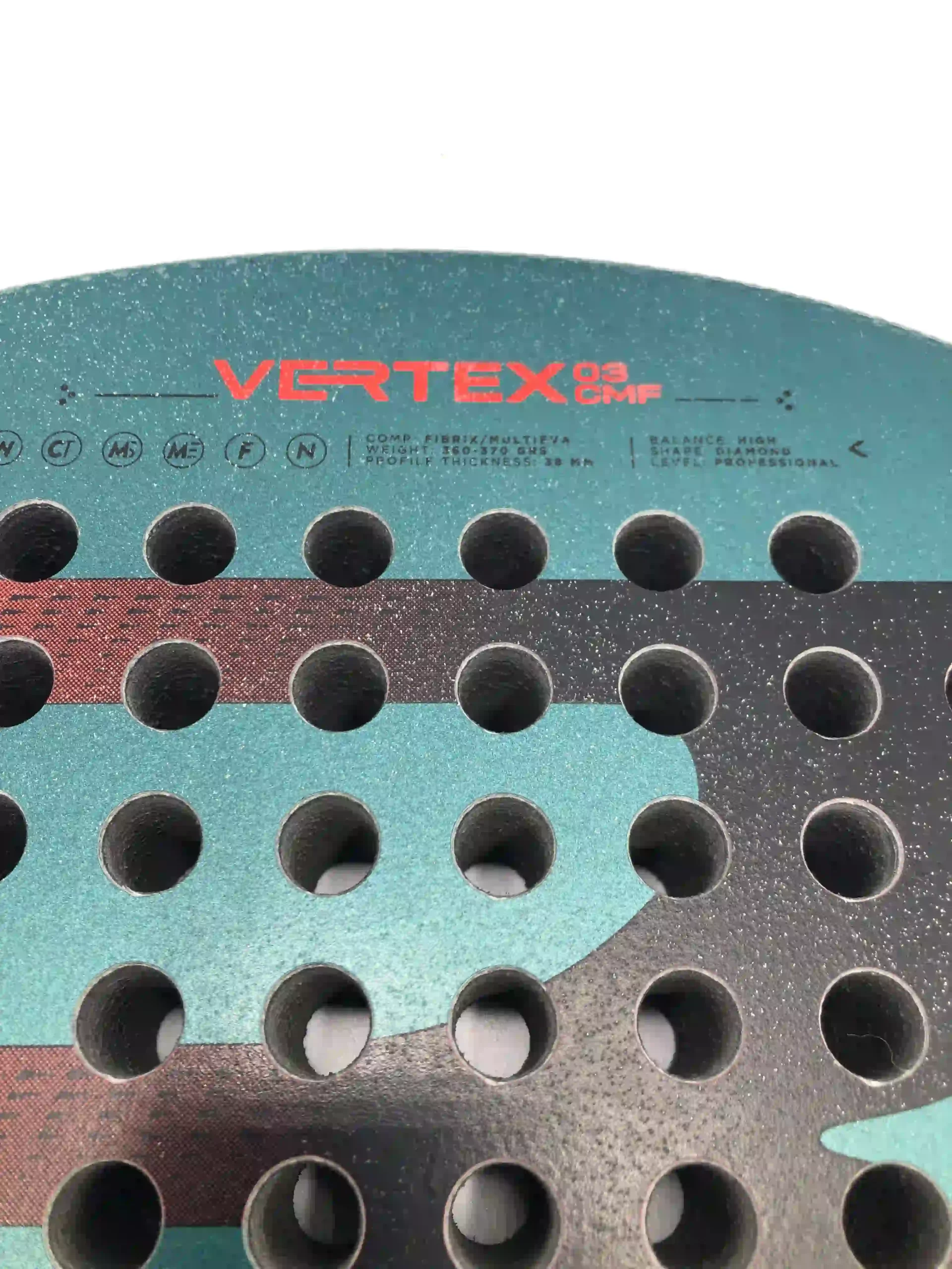 Bullpadel Vertex 03 CMF incl. hesacore grip - Afbeelding 4