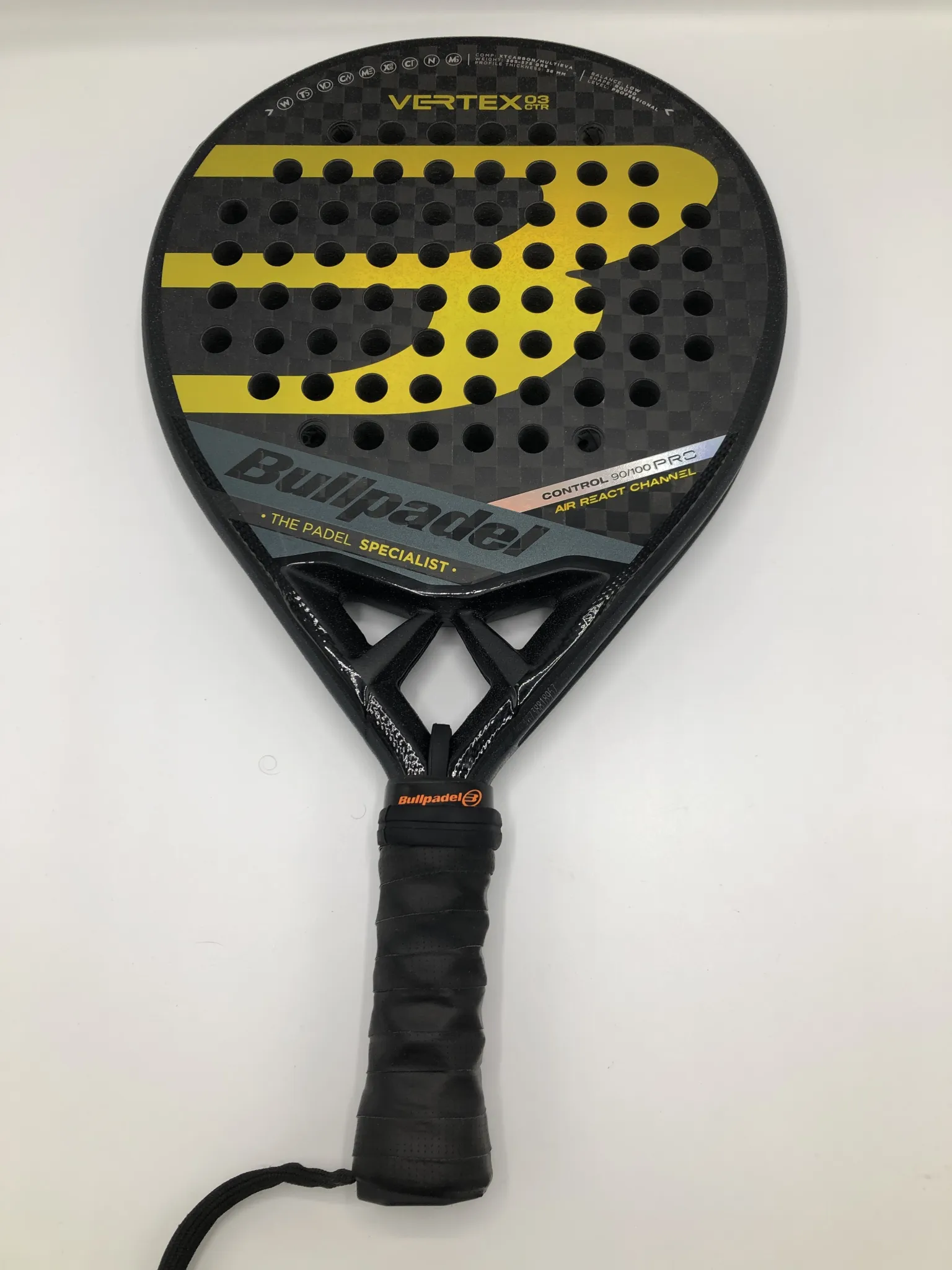 Bullpadel Vertex 03 CTR incl. hesacoregrip - Afbeelding 2